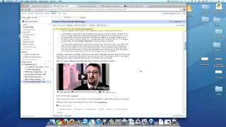 Using Google Reader for Groups: Video Tutorial