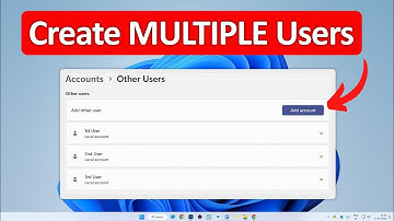 How to Create Multiple User Accounts in Windows 11 (Step By Step)