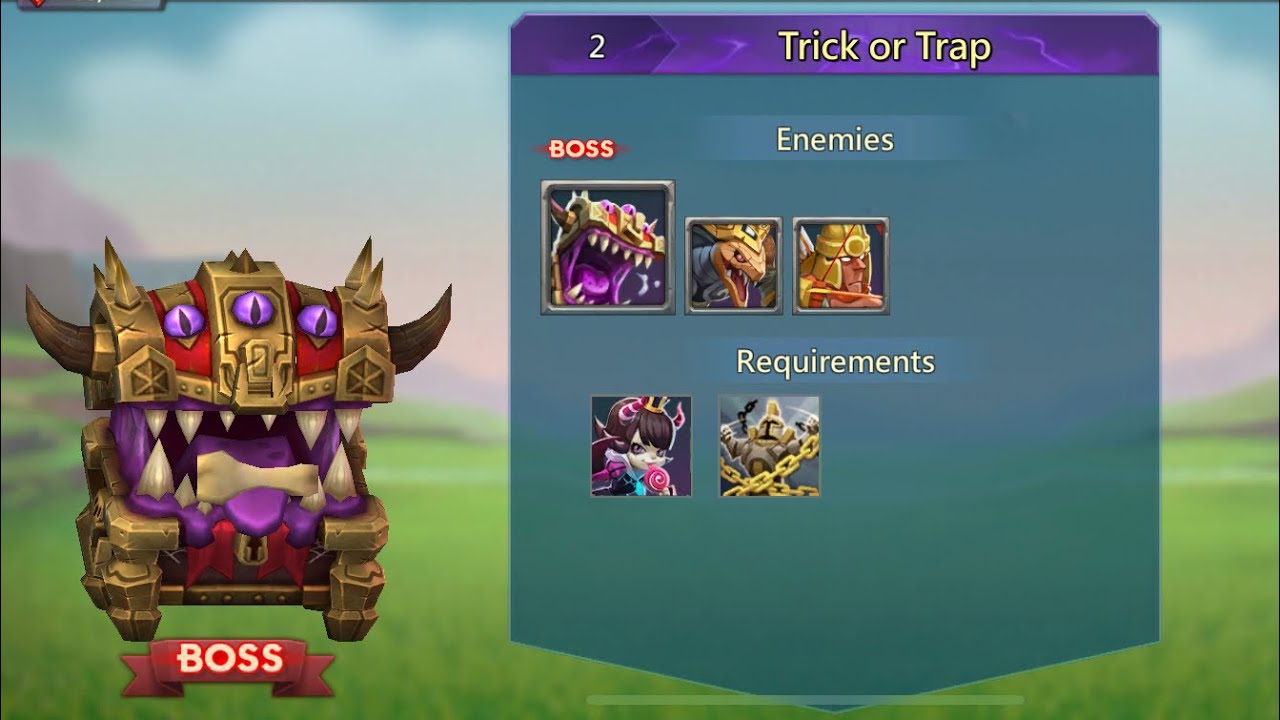 🗡Lords Mobile - Stage 2 - Trick or Trap