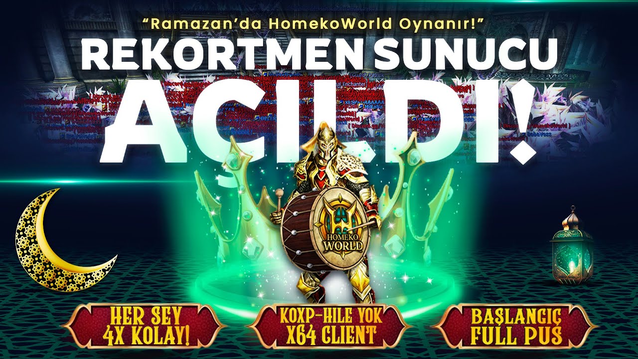 HomekoWorld 4.Ayında Ramazan Academy'de Rekor Oyuncu! | 14 Gün! | %300 Kolay! | Full PUS Başlangıç!