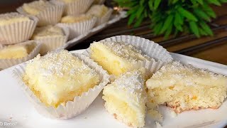 gâteau russe à la noix de coco ?حلوى بالنوادكوكو بذوق الليمون من ارقى والذ الحلويات