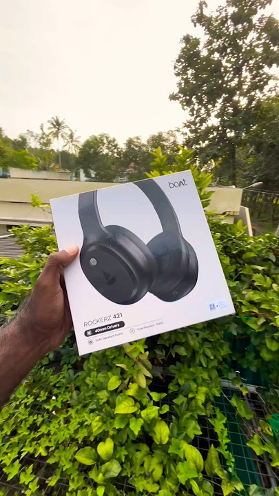 boAt rockerz 421 headphone #unboxing
