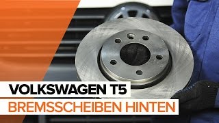 Videoanleitungen: Wie Bremsklötze wechseln VW MULTIVAN V (7HM, 7HN, 7HF, 7EF, 7EM, 7EN)