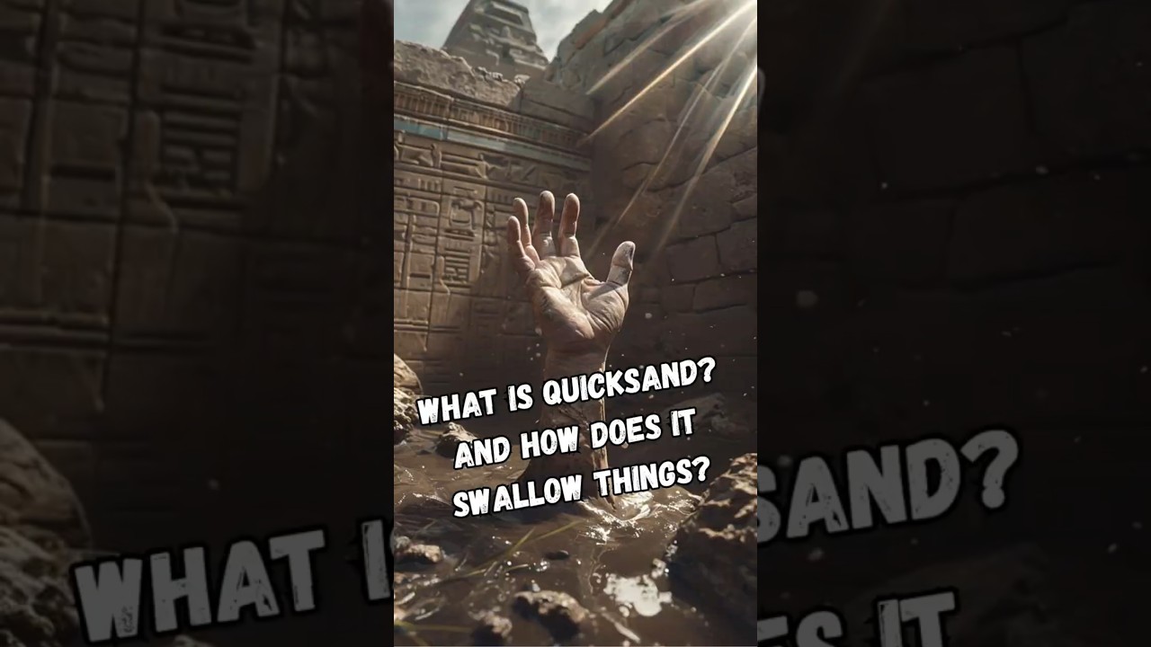 What is quicksand And how does it swallow things? 