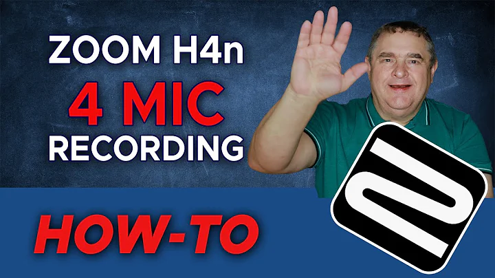 How To Record With 4 Mics on Zoom H4n, H4n Pro, and H5