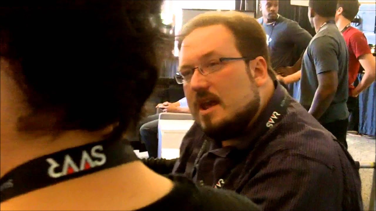 Reverend Kyle Tries Sixense STEM - SVVR Expo 2014