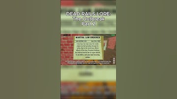 The Outbreak Part 2 #exploderism #roblox #fyp #deadrails #deadrailsroblox #lore #nikolatesla #zombie