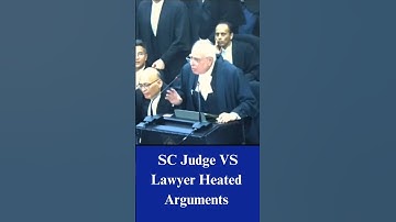 SC Judge VS Lawyer Heated Arguments | Supreme | #law