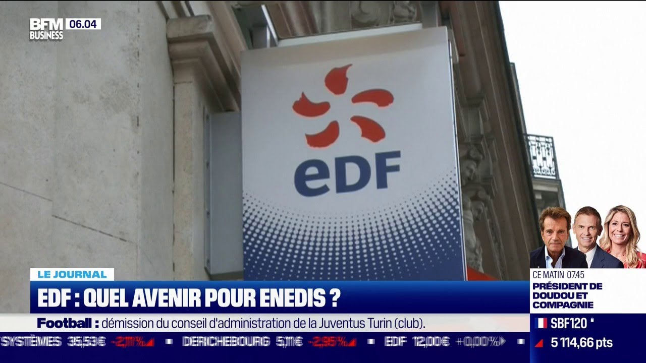 Les différents scénarios sur l’avenir d’Enedis chez EDF - YouTube