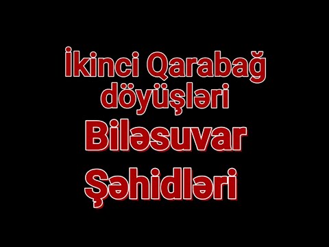 Bilesuvar Sehidleri. İkinci Qarabağ doyusleri