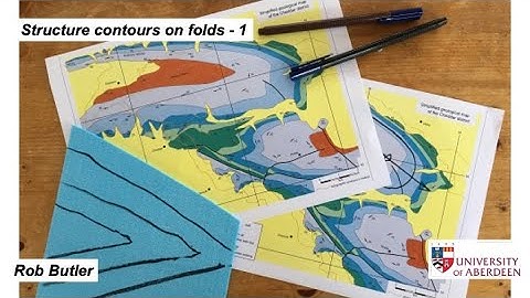 Structure contours on folds 1