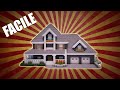 COME COSTRUIRE UNA VILLA MODERNA CITTADINA PAZZESCA! - Minecraft Tutorial [FACILE]