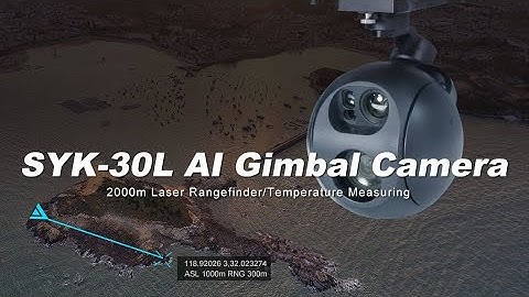SYK-30L AI EO/IR Dual Sensor Gimbal Camera - 2000m Laser Rangefinder and Al Recognition & Tracking