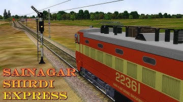 Diesel To Electric Loco Change || Secunderabad Sainagar Shirdi || Khandesh In MSTS