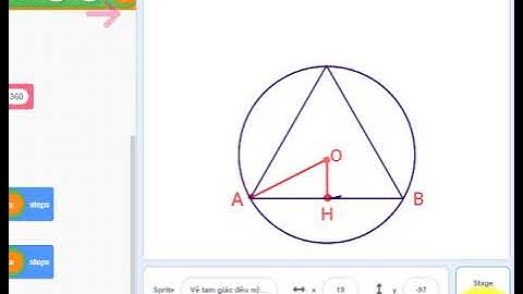 22. Vẽ đường tròn nội ngoại tiếp tam giác đều