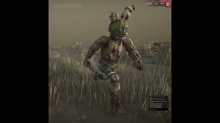 Springtrap DBD Cutscene