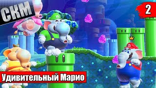 Царство Водных Дельфинов - Super Mario Bros Wonder прохождение часть 2 (Switch)