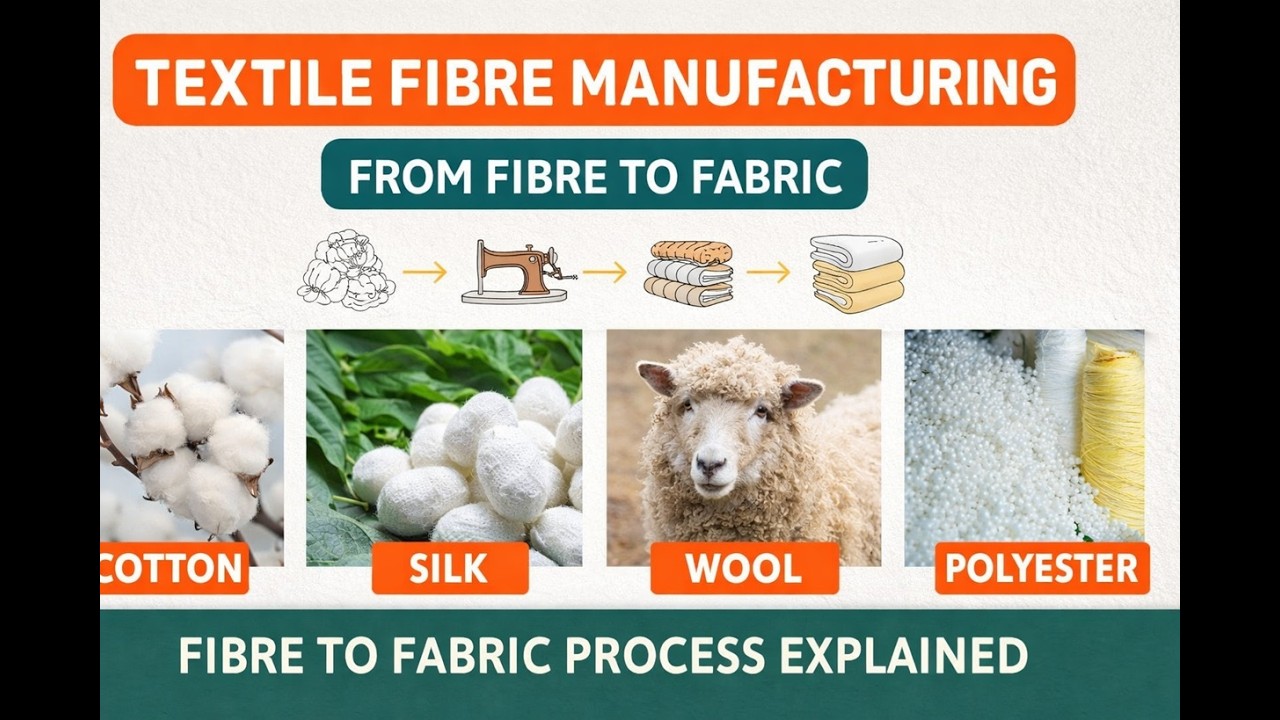 Textile Fibres Manufacturing Process