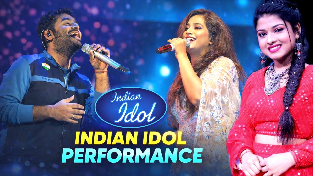Arunita indian Idol Performing 