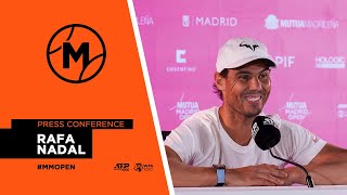 Rueda de prensa con Rafa Nadal // MUTUA MADRID OPEN 2024