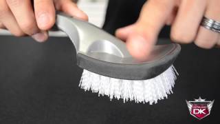 Detail King - Professional Soft Grip White Nylon Carpet and Floor Matt Scrub Brush screenshot 5
