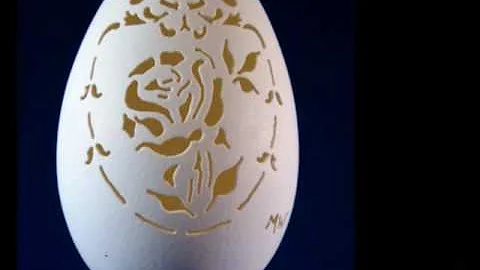 Wilcoxen Arts Carved Goose Eggs