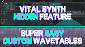 EASILY Create Custom Wavetables! (Vital Hidden Feature)