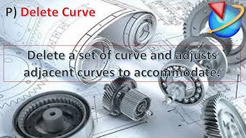 1.1 How to use delete curve in NX-10