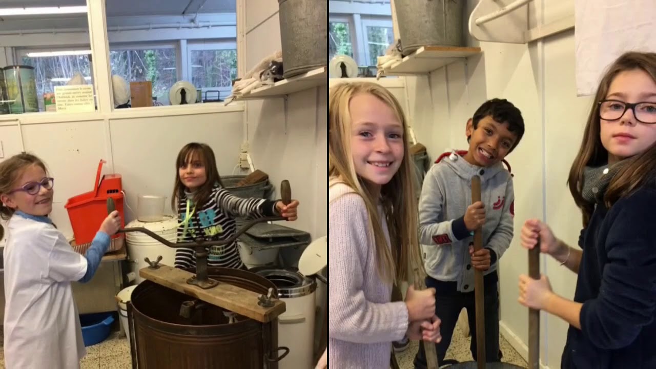 Visite au musée de la lessive