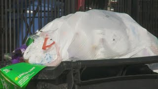 Orleans Parish - one month after Hurricane Ida: Trash and traffic light problems