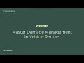 Master Damage Management in Vehicle Rentals | Webinar with Damage iD and Sharefox