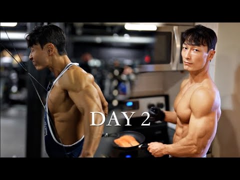 Day 2 - 초호화 머신으로 등 운동 그리고 Pull &amp;amp; Full Day of Eating