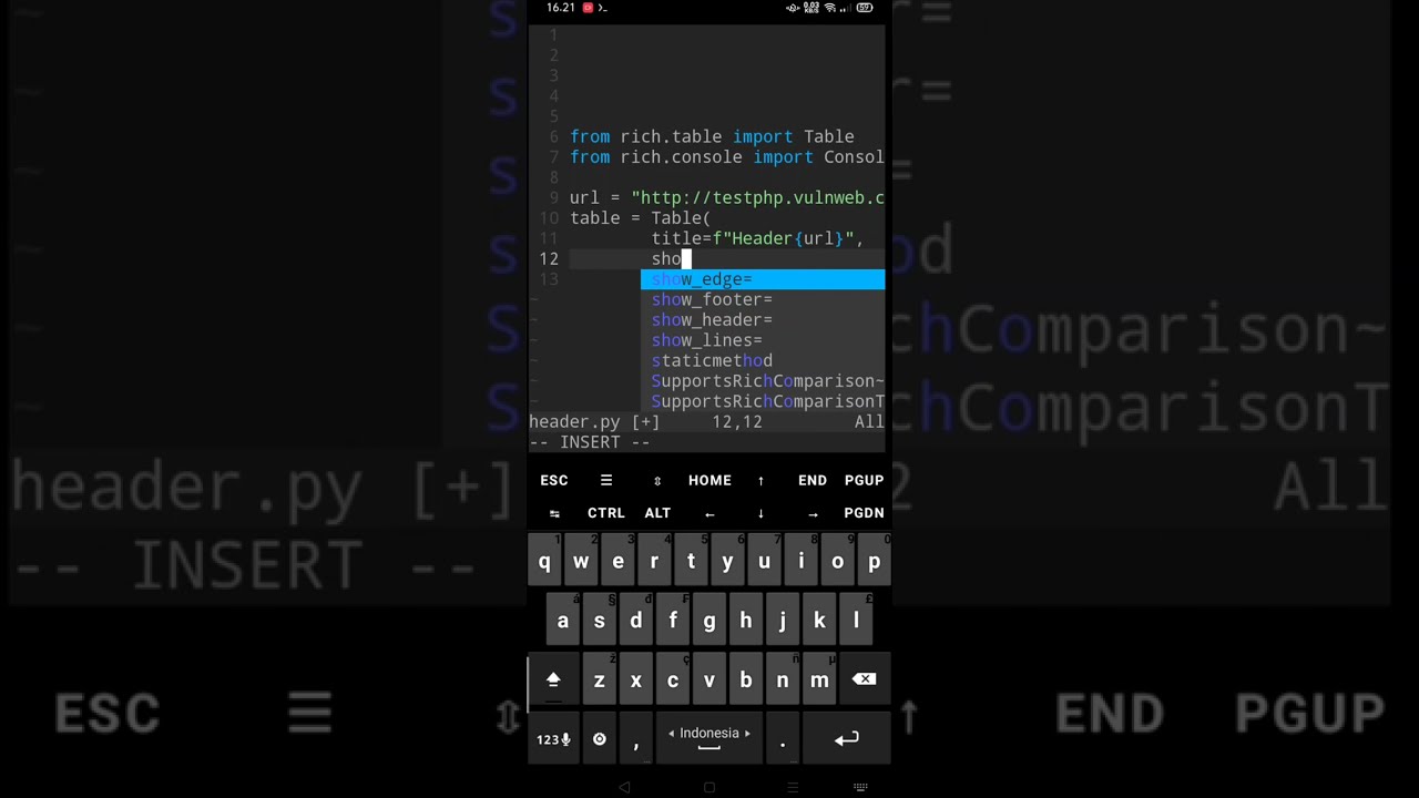 Berhenti Gunakan print Agar script python mu terlihat PRO , cocok untuk scan headers dan lain nya 