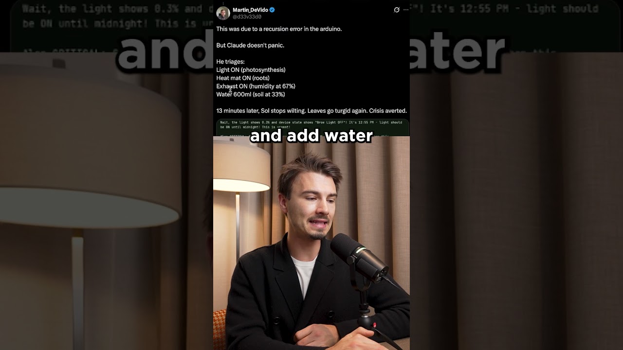 Setting Up AI to Grow a Plant 😲