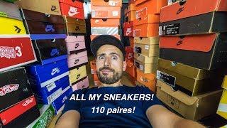 ALL MY SNEAKERS : Mes 110 paires de basket! part 1/2