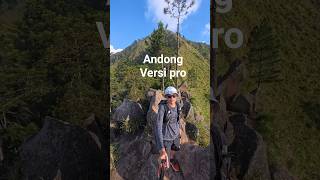Andong via temu kidul #sahabatgunung #pendaki #pendakigunung #andong #sunset
