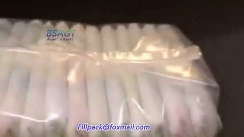 Full automatic baby diapers packing machine.high speed pampers stacker bagging machine