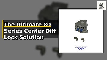 The Ultimate 80 Series Land Cruiser Center Diff Lock Solution and new Torque Converter