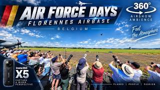 Airshow Belgian Air Force Days | Florennes Air Base | 360° Airshow Ambience