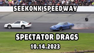 10.14.23 Seekonk Speedway Spectator Drags All Rounds