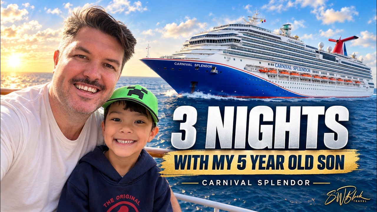 I Spent 3 Nights on Carnival Splendor with My 5 Year Old Son