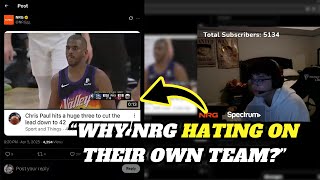 Shanks Reacts to Twitter After NRG's DEVASTATING LOSS To G2