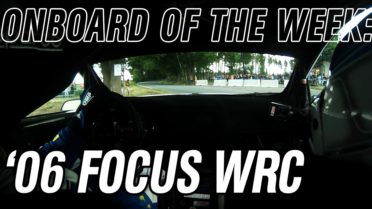 2006 FOCUS WRC ONBOARD! Onboard of the Week | Vaclav Pech Jnr | Rallye Plzen | SS5 Všeruby - Úněšov