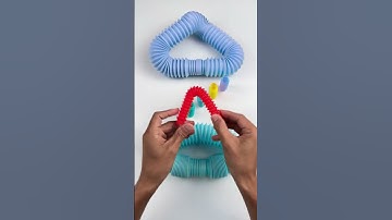 Creating ASMR Crunchy Rainbow Style POP-Sound #satisfyingvideos #relaxing #creative #oddasmr #asmr