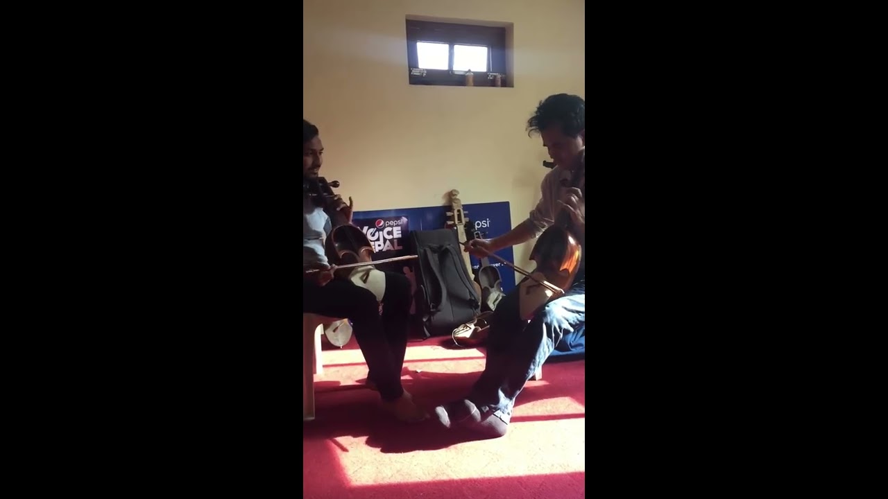 Nepali Sarangi Maestro - Shyam Nepali & Prince Nepali Jam Session