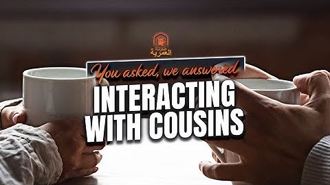 Dealing With Cousins || Ustadh Muhammad Tim Humble #amau