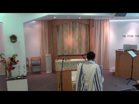 Schacharit Sukkot, 3.10.26