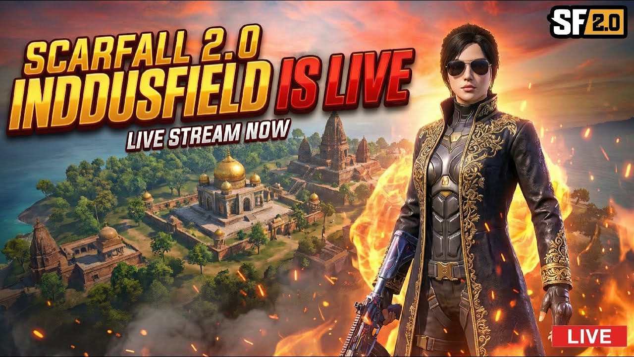 SCARFALL 2.0 LIVE STREAM | SCARFALL 2.0 GAMEPLAY 🔥 | INDUSFIELD 