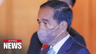 Download lagu Indonesian President Joko Widodo meets S. Korean biz leaders in Seoul