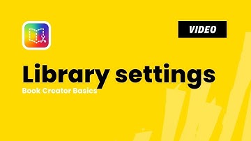 Managing Books: Library Settings